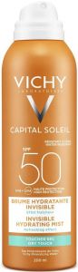 VICHY CAPITAL SOLEIL INVISIBLE HYDRATING MIST SPF 50 ZONNEBRAND SPRAY 200 ML