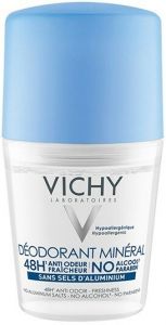 VICHY DEODORANT MINERAL 48H DEO ROLLER 50 ML