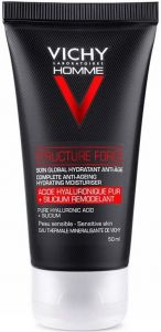 VICHY HOMME STRUCTURE FORCE COMPLETE ANTI-AGEING HYDRATING MOISTURISER TUBE 50 ML