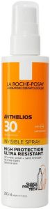 LA ROCHE-POSAY ANTHELIOS ULTRA RESISTANT SPF 30 INVISIBLE ZONNEBRAND SPRAY 200 ML