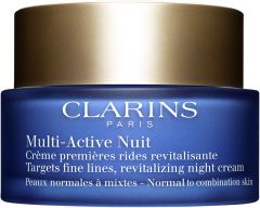 CLARINS MULTI-ACTIVE NUIT NORMAL TO DRY SKIN NACHTCREME POT 50 ML