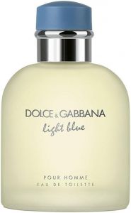 DOLCE & GABBANA LIGHT BLUE POUR HOMME EDT FLES 125 ML