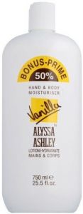 ALYSSA ASHLEY VANILLA HAND & BODY MOISTURISER FLACON 750 ML