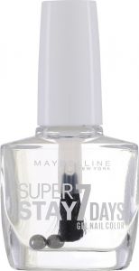 MAYBELLINE SUPERSTAY 7 DAYS 025 CRYSTAL CLEAR NAIL COLOR NAGELLAK POTJE 10 ML