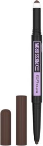 MAYBELLINE EXPRESS BROW SATIN DUO 04 DARK BROWN 2 IN 1 PENCIL AND POWDER 0,71 GRAM