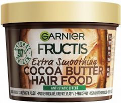 GARNIER FRUCTIS EXTRA SMOOTHING COCOA BUTTER HAIR FOOD HAARMASKER POT 390 ML