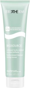 BIOTHERM BIOSOURCE HYDRA-MINERAL CLEANSER TONING MOUSSE TUBE 150 ML