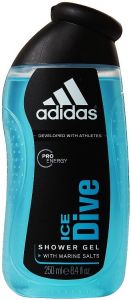 ADIDAS ICE DIVE SHOWER GEL DOUCHEGEL FLACON 250 ML