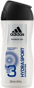 ADIDAS HYDRA SPORT SHOWER GEL DOUCHEGEL FLACON 250 ML