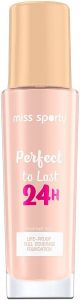 MISS SPORTY PERFECT TO LAST 091 PINK IVORY FOUNDATION FLACON 30 ML
