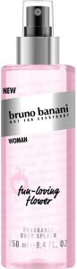 BRUNO BANANI FUN-LOVING FLOWER BODY MIST SPRAY 250 ML