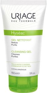 URIAGE EAU THERMALE HYSEAC CLEANSING GEL COMBINATION TO OILY SKIN GEZICHTSREINIGER TUBE 100 ML