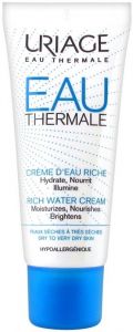 URIAGE EAU THERMALE RICH WATER CREAM DRY TO VERY DRY SKIN TUBE 40 ML