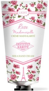 INSTITUT KARITE ROSE MADEMOISELLE SHEA HAND CREAM HANDCREME TUBE 75 ML