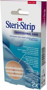 3M STERI-STRIP HECHTPLEISTERS 6 MM X 75 MM PAKJE 2 X 3 STUKS