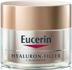 EUCERIN HYALURON-FILLER + ELASTICITY NIGHT CREAM NACHTCREME POT 50 ML