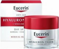 EUCERIN HYALURON-FILLER + VOLUME-LIFT NORMAL TO COMBINATION SKIN DAY CREAM DAGCREME POT 50 ML