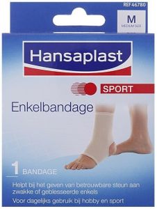 HANSAPLAST SPORT ENKELBANDAGE M PAK 1 STUK