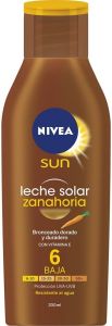 NIVEA SUN CAROTIN SUN LOTION SPF 6 LOW ZONNEBRAND FLACON 200 ML