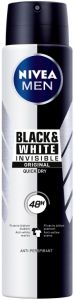 NIVEA MEN BLACK & WHITE INVISIBLE ORIGINAL DEO SPRAY SPUITBUS 250 ML