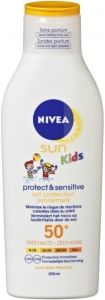 NIVEA SUN KIDS PROTECT & SENSITIVE SPF 50+ ZONNEBRAND FLACON 200 ML