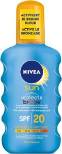 NIVEA SUN PROTECT & BRONZE SPF 20 ZONNEBRAND SPRAY 200 ML