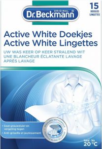 DR. BECKMANN ACTIVE WHITE DOEKJES PAK 15 STUKS