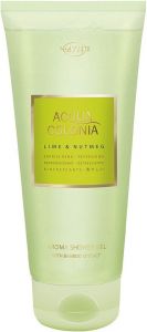 4711 ACQUA COLONIA LIME & NUTMEG SHOWER GEL DOUCHEGEL TUBE 200 ML