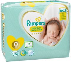 PAMPERS 1 0-3 KG MICRO LUIERS PAK 24 STUKS