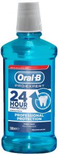 ORAL-B PRO-EXPERT 24 HOUR PROTECTION MONDWATER FLACON 500 ML