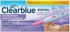 CLEARBLUE OVULATIETEST DIGITAL DOOSJE 10 STUKS