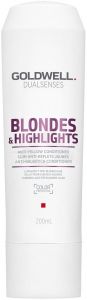 GOLDWELL DUALSENSES BLONDES & HIGHLIGHTS ANTI-YELLOW CONDITIONER CREMESPOELING FLACON 200 ML