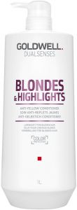 GOLDWELL DUALSENSES BLONDES & HIGHLIGHTS CONDITIONER CREMESPOELING POMP 1000 ML