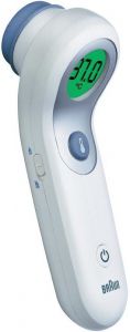 BRAUN NTF3000 VOORHOOFD THERMOMETER DOOSJE 1 STUK