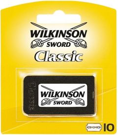WILKINSON SWORD CLASSIC SCHEERMESJES PAK 10 STUKS