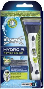 WILKINSON SWORD HYDRO 5 POWER SELECT SCHEERSYSTEEM + 1 MESJE PAK 1 STUK