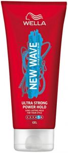 WELLA NEW WAVE ULTRA STRONG POWER HOLD GEL TUBE 200 ML