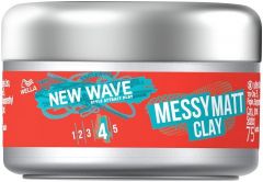 WELLA NEW WAVE MESSY MATT CLAY POT 75 ML