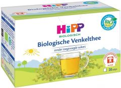 HIPP BIOLOGISCHE VENKELTHEE 4+ MAAND DOOSJE 20 ZAKJES