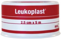 LEUKOPLAST 2.5 CM X 5 M HECHTPLEISTER BLIK 1 STUK