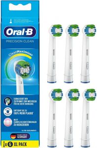 ORAL-B PRECISION CLEAN OPZETBORSTELS PAK 6 STUKS