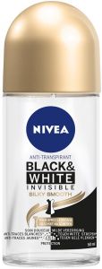 NIVEA BLACK & WHITE INVISIBLE SILKY SMOOTH DEO ROLLER 50 ML