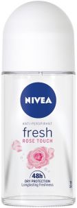 NIVEA FRESH ROSE TOUCH DEO ROLLER 50 ML