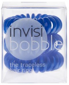 INVISIBOBBLE THE TRACELESS HAIRRING NAVY BLUE DOOSJE 3 STUKS