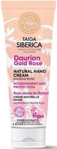 NATURA SIBERICA TAIGA DAURIAN GOLD ROSE NATURAL HAND CREAM HANDCREME TUBE 75 ML