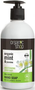 ORGANIC SHOP ORGANIC MINT & JASMINE HAND SOAP ZEEP POMP 500 ML