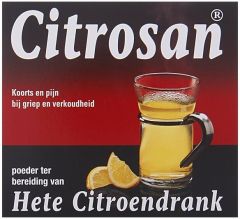 CITROSAN HETE CITROENDRANK POEDER ZAKJES 10 STUKS