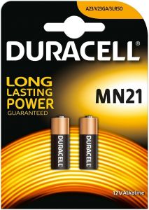 DURACELL MN21 12V ALKALINE BATTERIJ PAK 2 STUKS