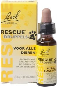 BACH RESCUE DRUPPELS VOOR ALLE DIEREN DRUPPELAAR 10 ML