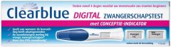CLEARBLUE DIGITAL ZWANGERSCHAPSTEST DOOSJE 1 STUK